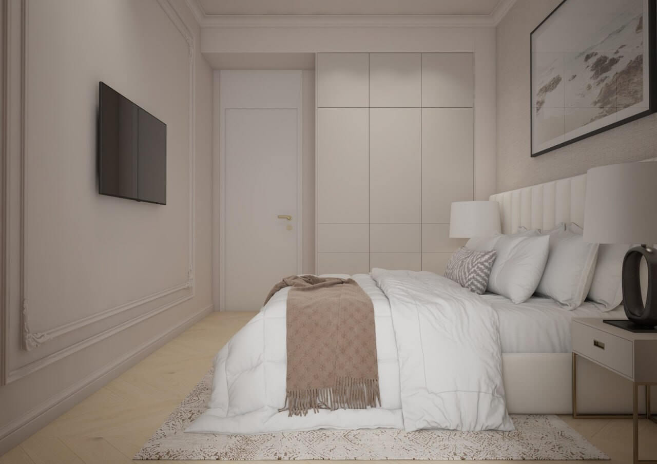 Montesa Hill – Luxuriöse 3-Zimmer-Wohnung mit Meerblick in Bečići/ Budva zum Kauf – PD40